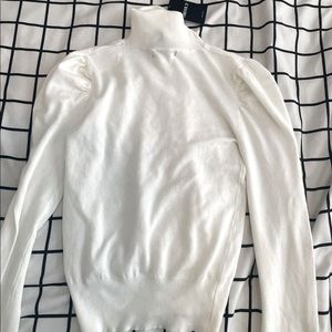 a f21 sweater turtle neck top